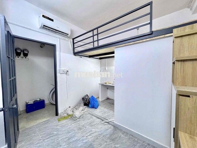 🔥PHÒNG GÁC SẴN MÁY LẠNH_GẦN HỌC VIỆN HÀNG KHÔNG_CẦU CÔNG LÝ