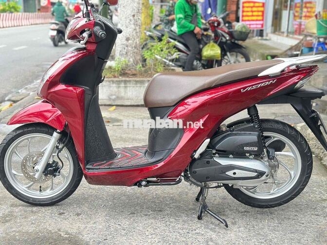 Honda Vision 2024 màu Đỏ