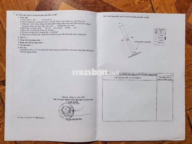 Bán Đất mặt tiền 10m đường nhựa hiện hữu 4m