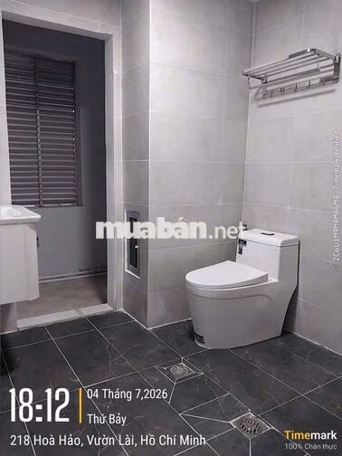 Căn góc Cao ốc B Ngô Gia Tự đường Hòa Hảo, Phường Vườn Lài TPHCM