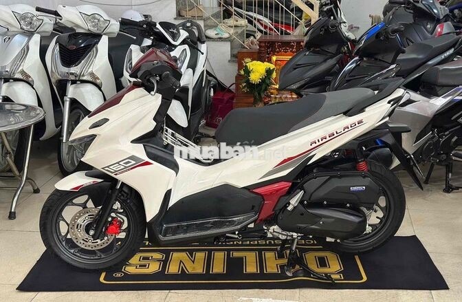 Honda Air Blade 160 2026 Trắng Đỏ Đen.Siêu Cọp.