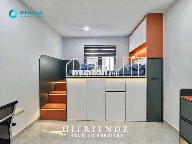 STUDIO FULL NT CÓ BANCON - GẦN BX Q8 - KẾ UEH & VHU - MỚI 100%