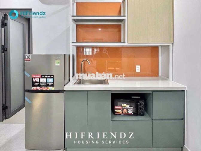 STUDIO FULL NT CÓ BANCON - GẦN BX Q8 - KẾ UEH & VHU - MỚI 100%