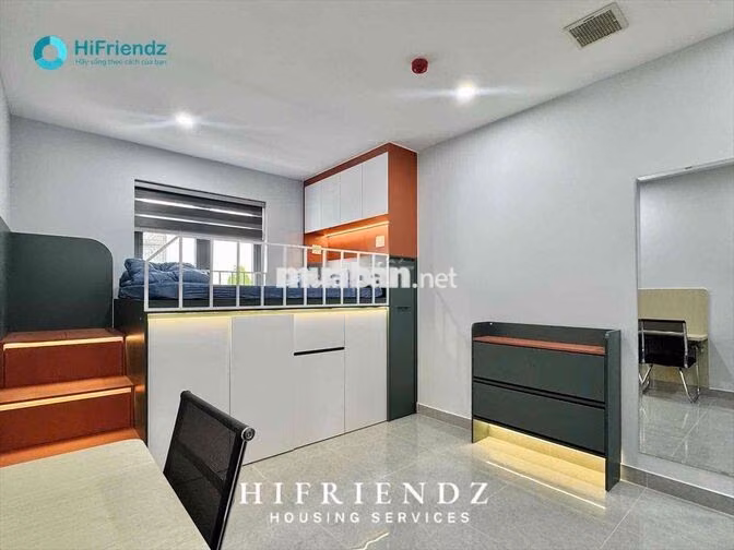 STUDIO FULL NT CÓ BANCON - GẦN BX Q8 - KẾ UEH & VHU - MỚI 100%
