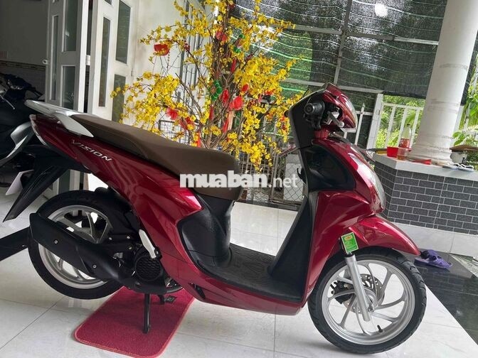 Honda Vision 2023 Smartkey Đỏ 8.000 km