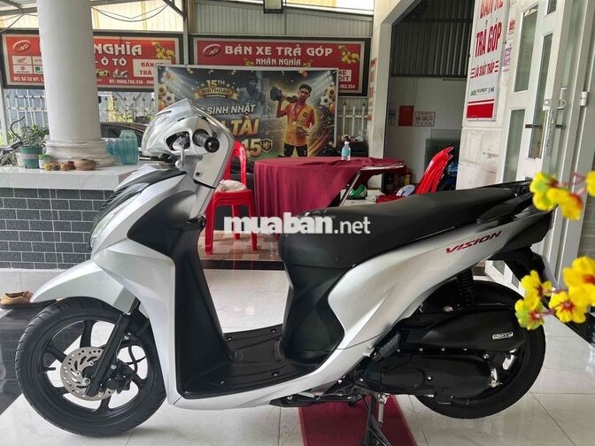 Honda Vision 2019 Xám Bạc