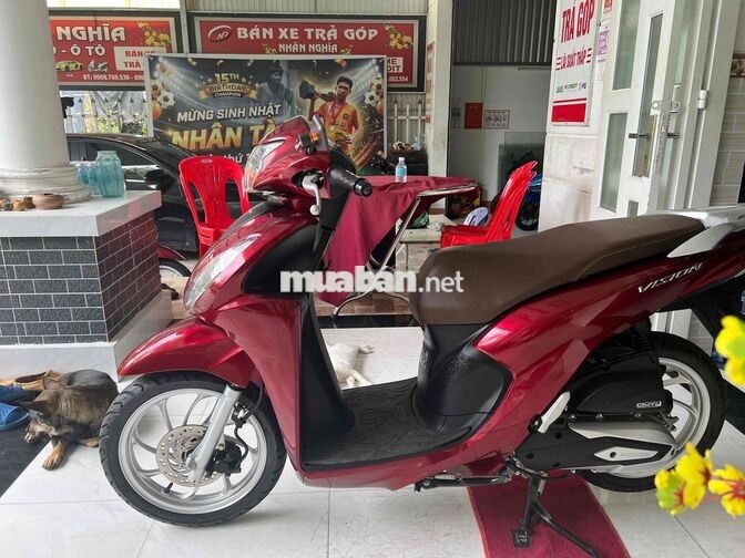 Honda Vision 2023 Smartkey Đỏ 8.000 km