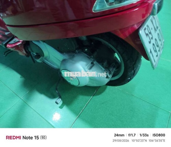 Piaggio Vespa 150cc Fi 2011 Đỏ
