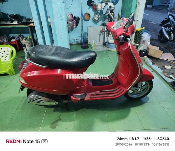 Piaggio Vespa 150cc Fi 2011 Đỏ