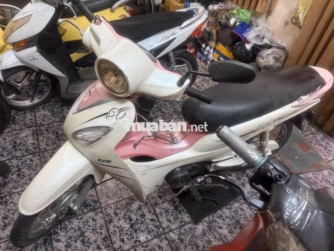 SYM Angela 50cc 2020 Trắng, Hồng