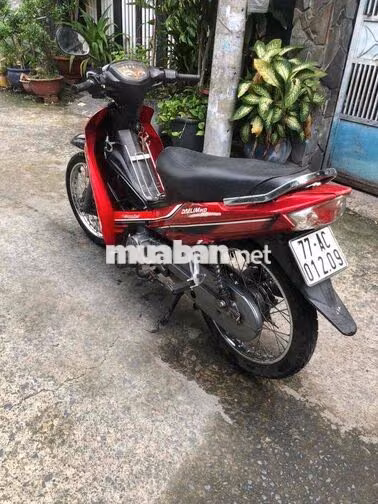Yamaha Sirius 50cc Đỏ đen Xe số