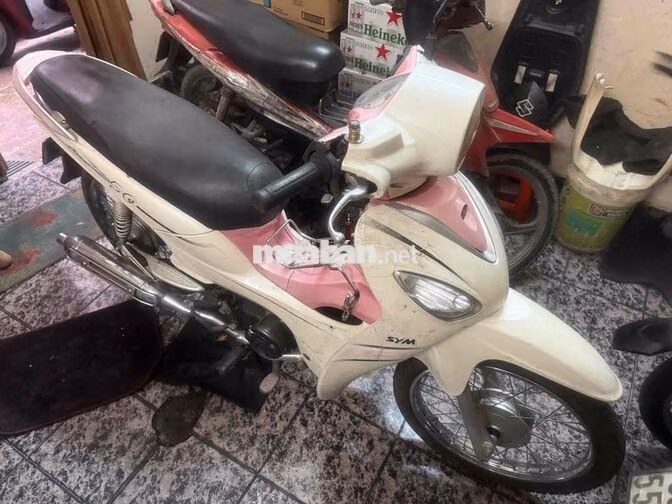 SYM Angela 50cc 2020 Trắng, Hồng