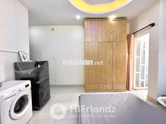 trống sẵn studio ban công Full nội thất máy giặt riêng Ngay THD Q5