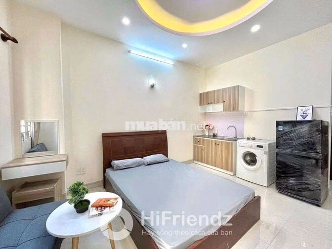 trống sẵn studio ban công Full nội thất máy giặt riêng Ngay THD Q5