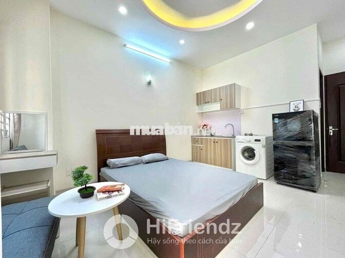 trống sẵn studio ban công Full nội thất máy giặt riêng Ngay THD Q5