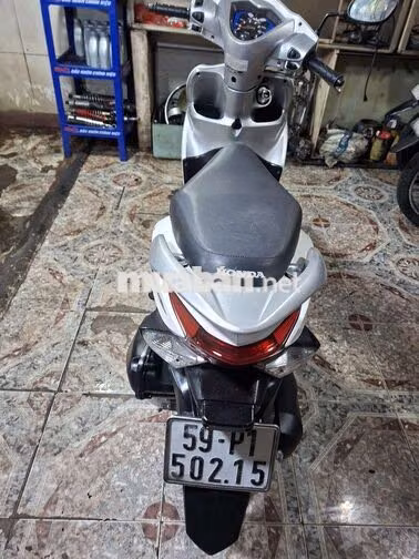 Honda Vision FI 2012 Trắng bạc đen