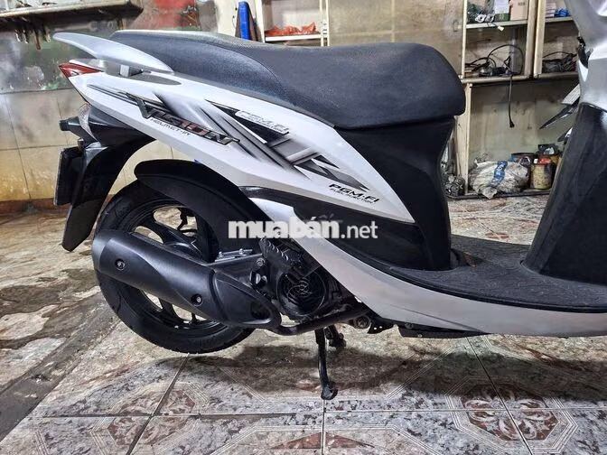 Honda Vision FI 2012 Trắng bạc đen