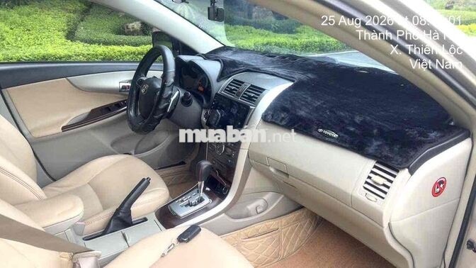 Toyota Corolla Altis 2012 Số tự động Vàng cát