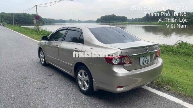 Toyota Corolla Altis 2012 Số tự động Vàng cát