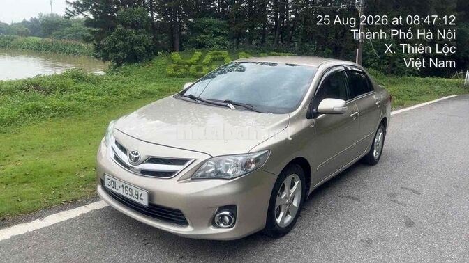 Toyota Corolla Altis 2012 Số tự động Vàng cát