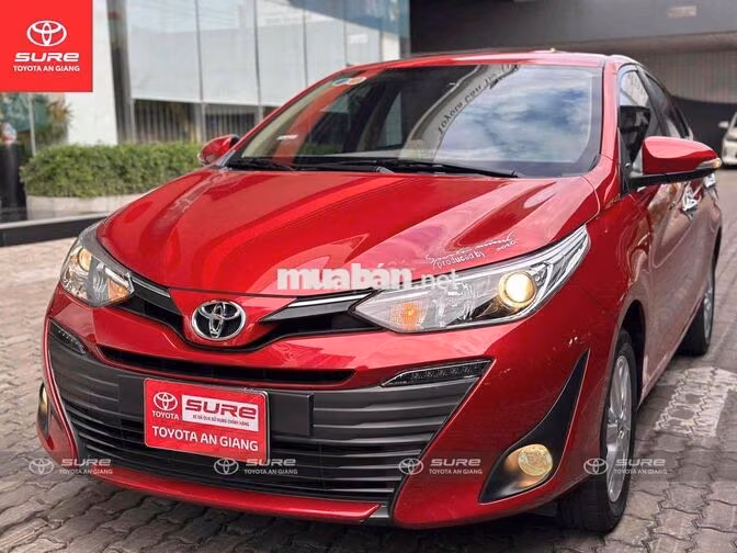 Toyota Vios G CVT 2020 Đỏ 33.000km CHÍNH HÃNG
