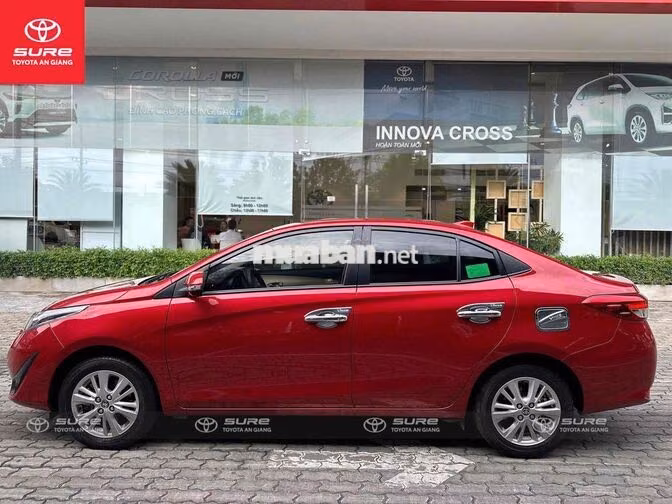 Toyota Vios G CVT 2020 Đỏ 33.000km CHÍNH HÃNG