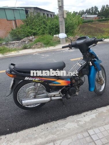 HONDA WAVE  THÁI 110..ĐỜI 2000 Xanh, Đen