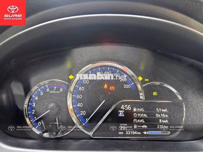 Toyota Vios G CVT 2020 Đỏ 33.000km CHÍNH HÃNG