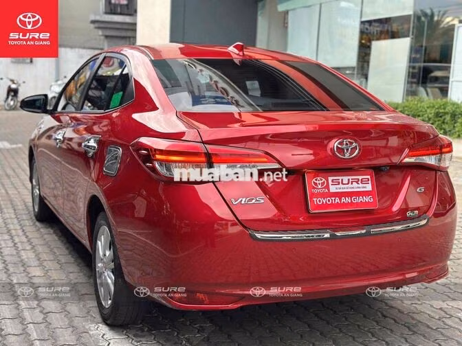 Toyota Vios G CVT 2020 Đỏ 33.000km CHÍNH HÃNG
