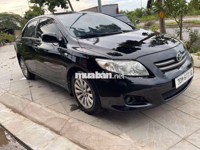 Toyota Corolla Altis XLi 1.6 2008 Tự động Đen