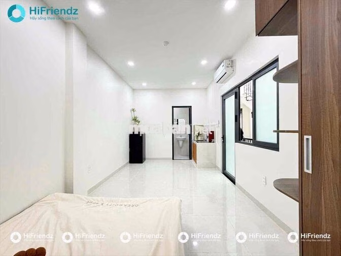 STUDIO MỚI CỬA SỔ GIẾNG TRỜI THOÁNG - FULL NỘI THẤT - NHÀ THANG MÁY