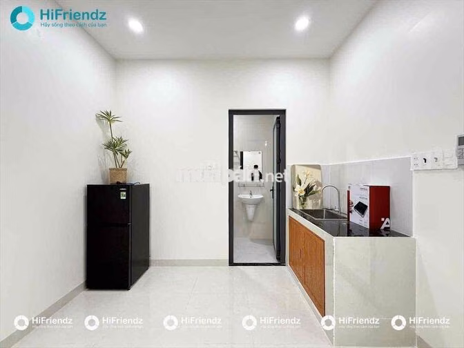STUDIO MỚI CỬA SỔ GIẾNG TRỜI THOÁNG - FULL NỘI THẤT - NHÀ THANG MÁY