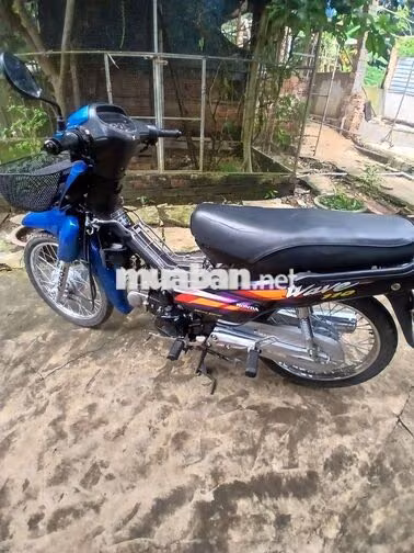 Honda Wave Thái 100 Xanh, Đen