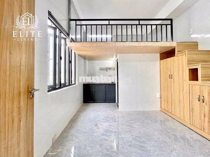 Phòng trọ có gác mới xây ngay Đại học Văn Lang Gò Vấp