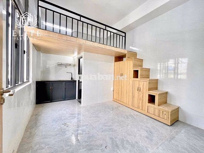 Phòng trọ có gác mới xây ngay Đại học Văn Lang Gò Vấp