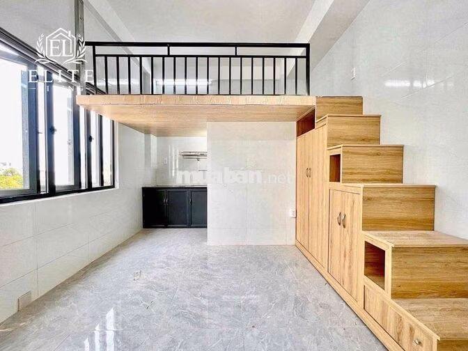 Phòng trọ có gác mới xây ngay Đại học Văn Lang Gò Vấp