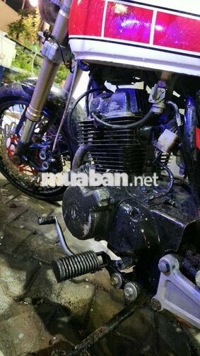 Honda LA 250cc Cổ điển Trắng đỏ Nhập khẩu