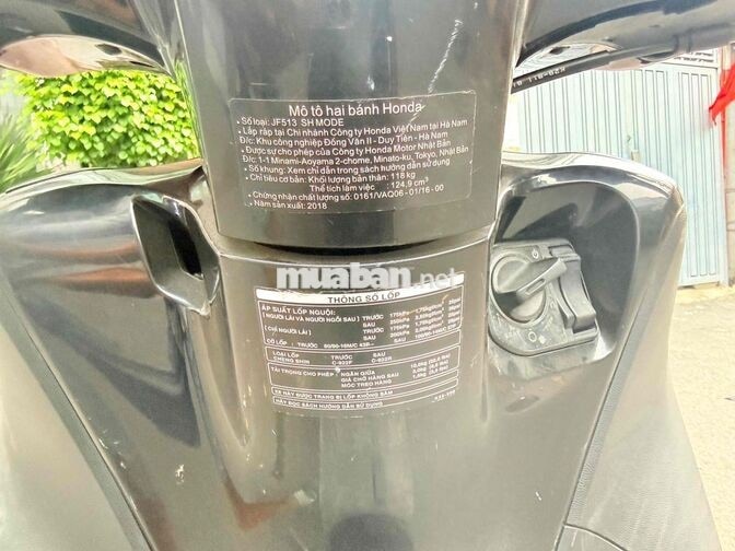 Honda SH Mode 2018 Đặc biệt Đỏ