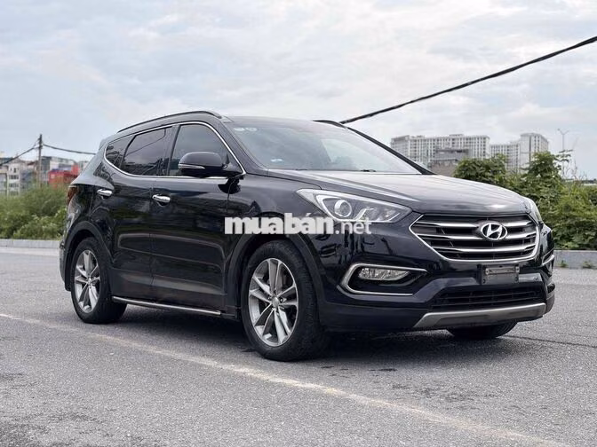 Hyundai SantaFe 2016 Full Đen