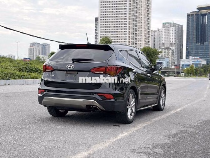 Hyundai SantaFe 2016 Full Đen