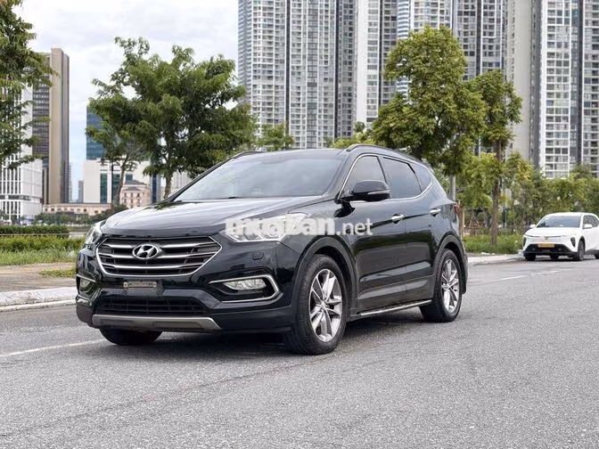 Hyundai SantaFe 2016 Full Đen