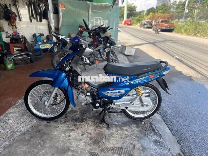 Honda Wave Anpha Xanh 54zz Xe độ
