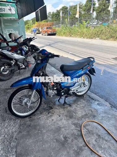 Honda Wave Anpha Xanh 54zz Xe độ