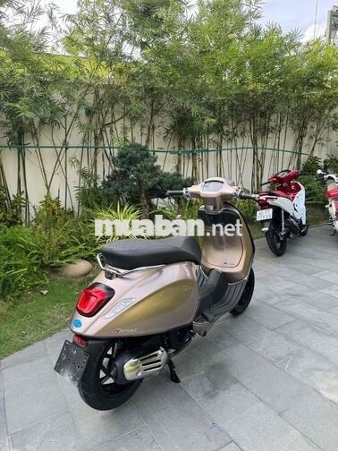 Vespa 125 Tech Nâu Đồng odo 409 km như mới
