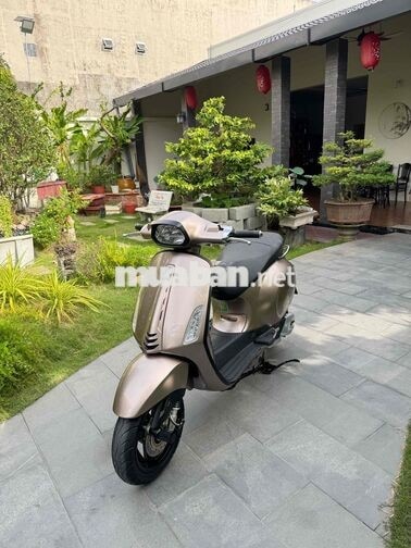 Vespa 125 Tech Nâu Đồng odo 409 km như mới