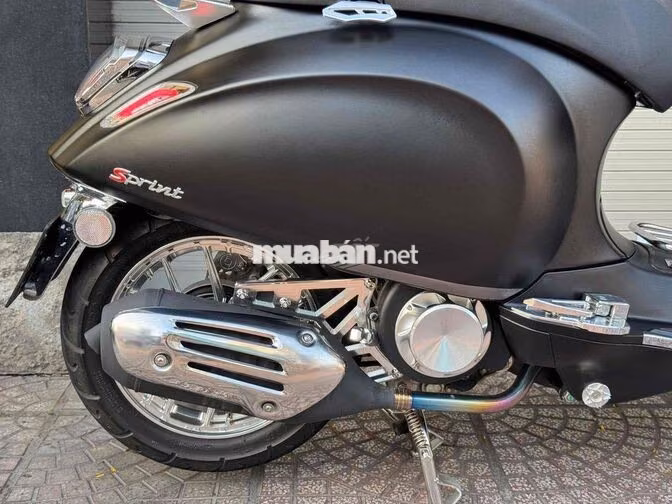 Piaggio Vespa Sprint 150 TFT 2024 Đen nhám 3400km