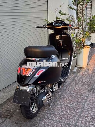 Piaggio Vespa Sprint 150 TFT 2024 Đen nhám 3400km