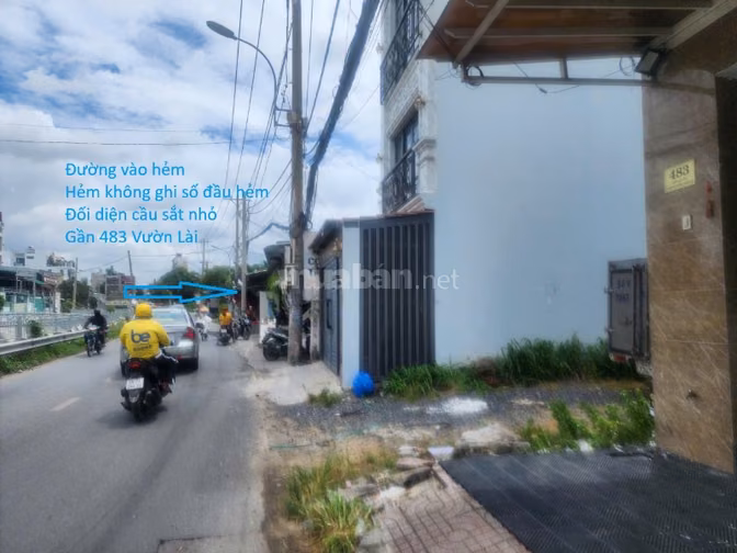 Cho thuê nhà nguyên căn 354/69 Vườn Lài, Quận 12