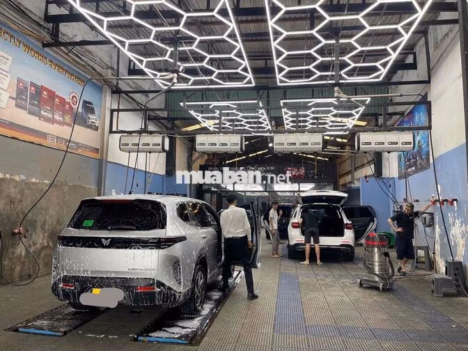 SANG RẺ LẠI GARAGE RỬA - CHĂM SÓC LÀM ĐẸP XE , FULL CS VẬT CHẤT - CHUẨ