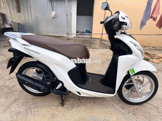 Honda Vision Trắng 6.000km siêu lướt  mới 99%